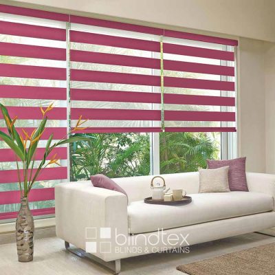 Jalyn Magenta Duplex Blinds