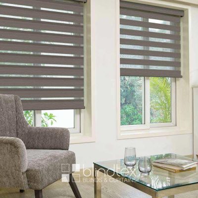 Minerals Coffee Duplex Blinds