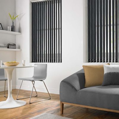 Breno Ebony Vertical Blinds