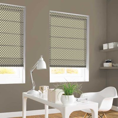 CrissCross-Mocha-Roman-Blind