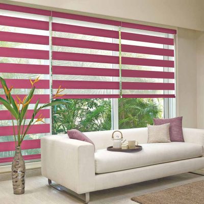 Jalyn Magenta Duplex Blinds