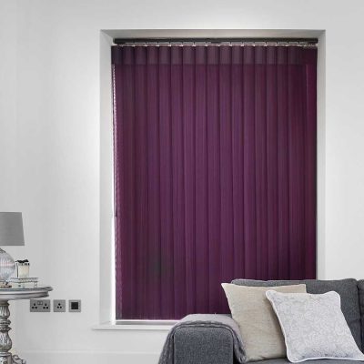 Stripe Purple Vertex Blind