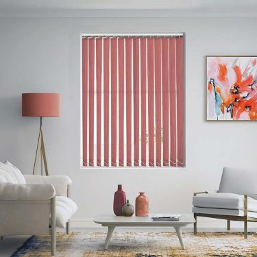 Windsor Strawberry vertical Blinds